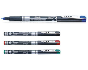 Mar�ieris permanents, 0.4mm, sarkans, Flair OHP 861